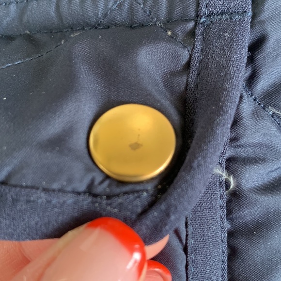 J Crew Puff Vest with Gold Hardware - Picture 2 of 3